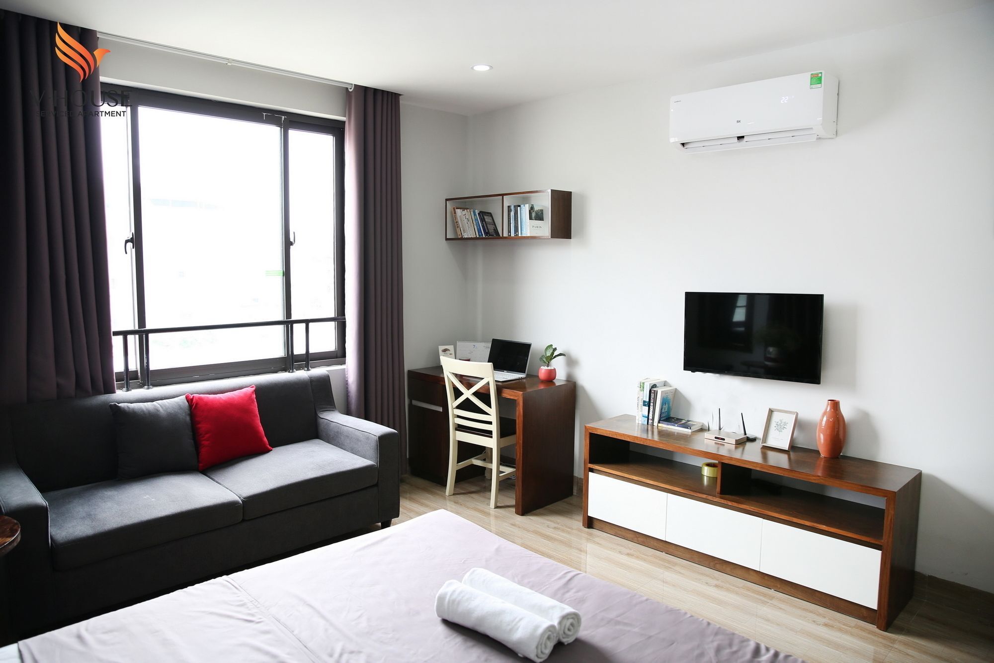 V House 6 Serviced Apartment Hanoi Eksteriør billede