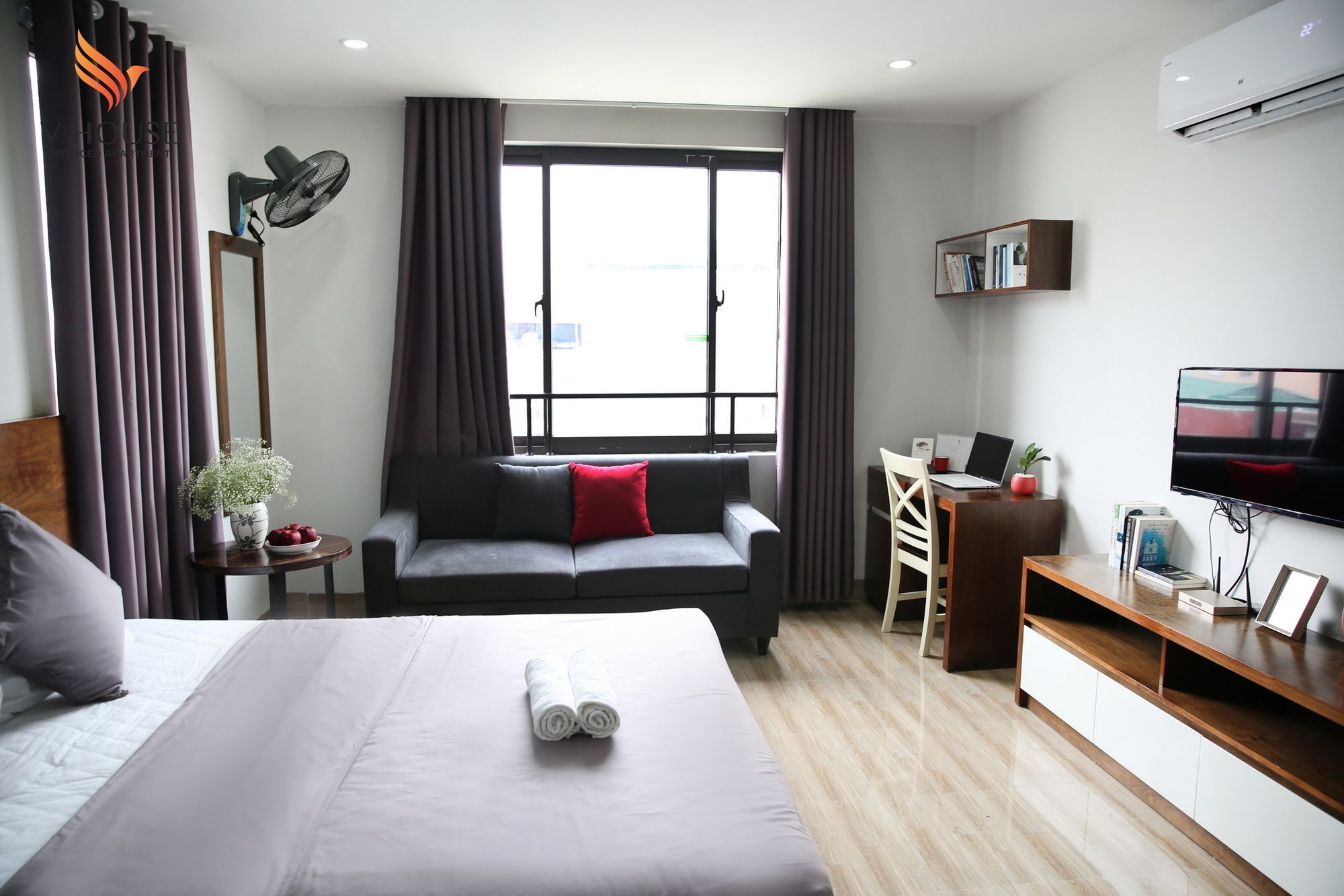 V House 6 Serviced Apartment Hanoi Eksteriør billede