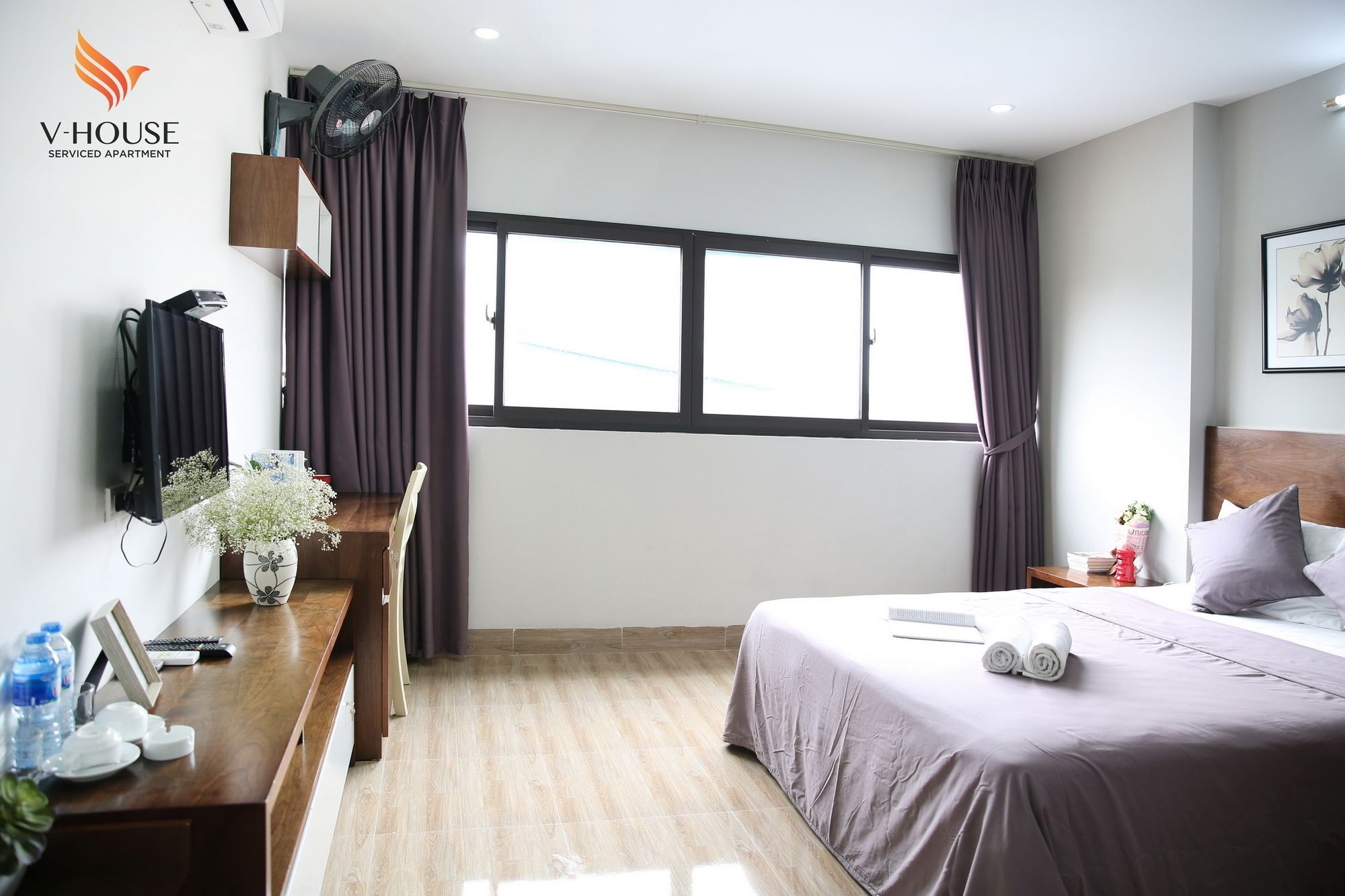V House 6 Serviced Apartment Hanoi Eksteriør billede