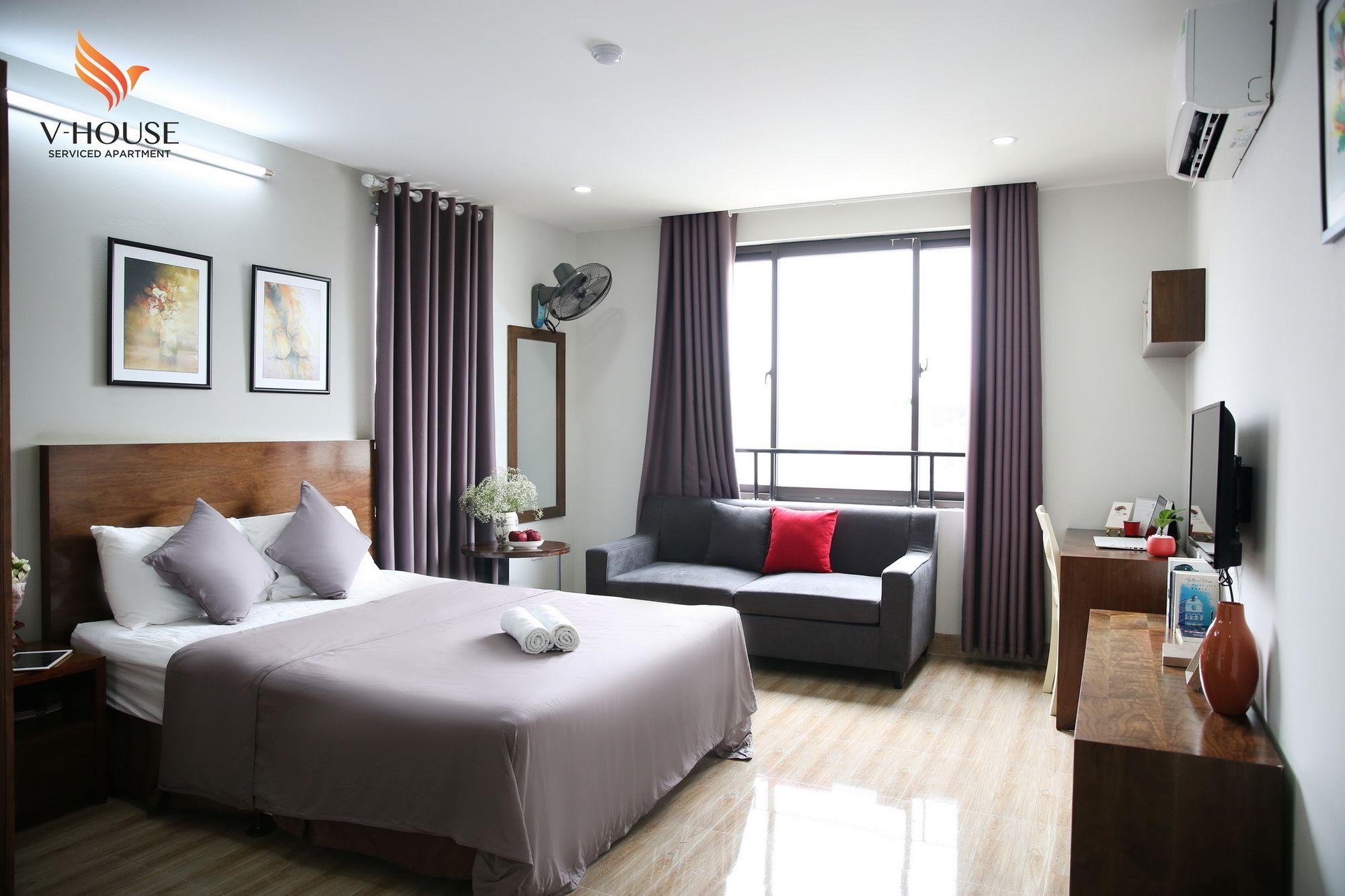 V House 6 Serviced Apartment Hanoi Eksteriør billede
